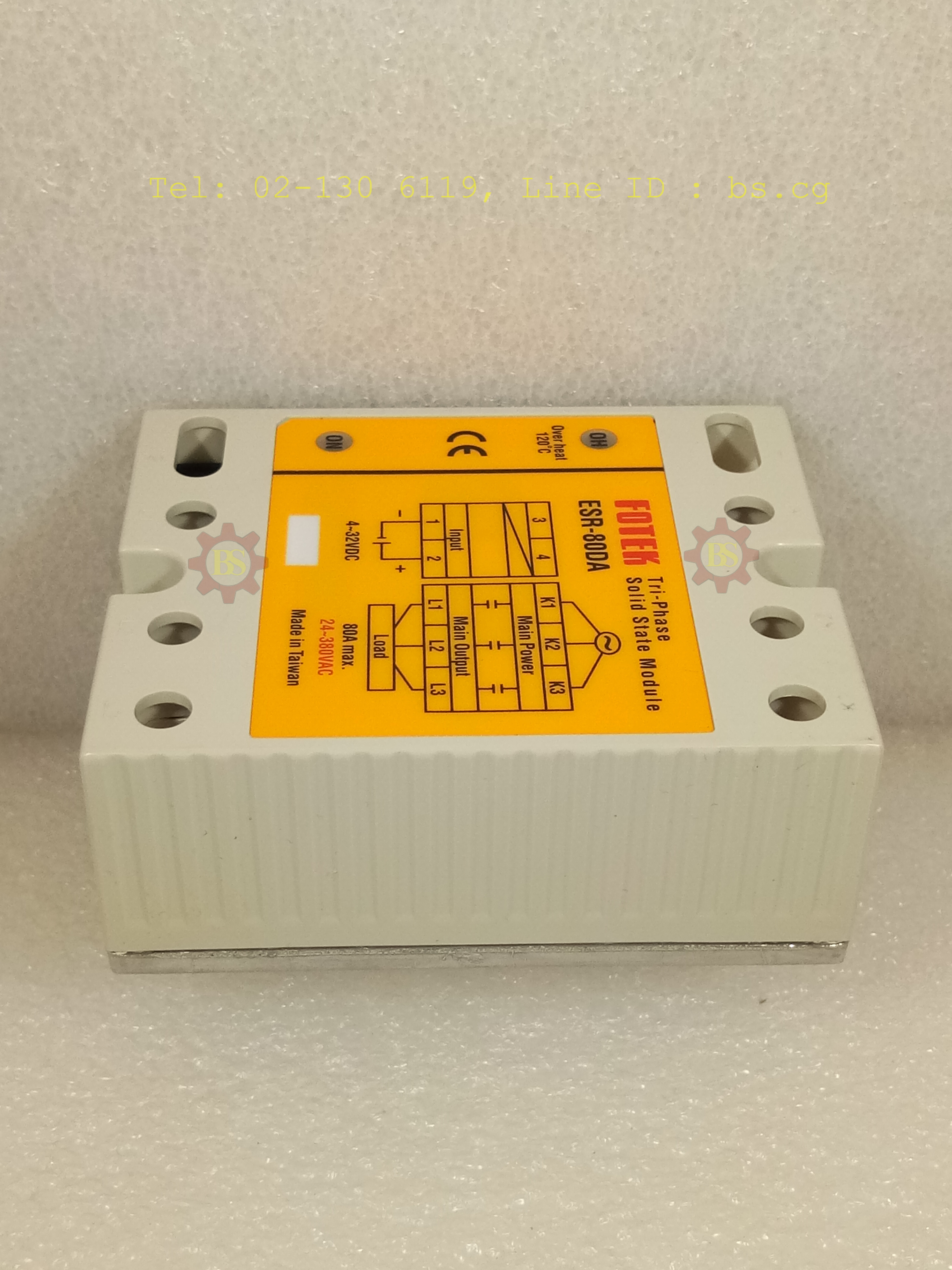 FOTEK : Solid State Module Tri-Phase ESR-80DA