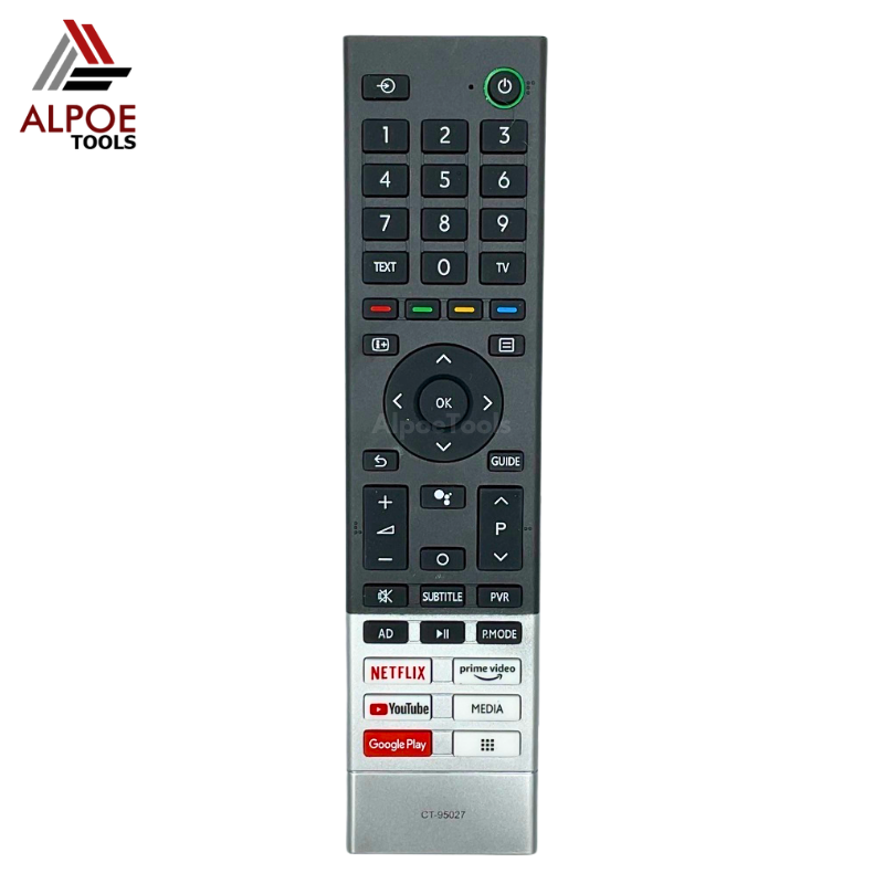 รีโมททีวี Toshiba รหัส CT-95027 สำหรับ Smart TV , Android TV