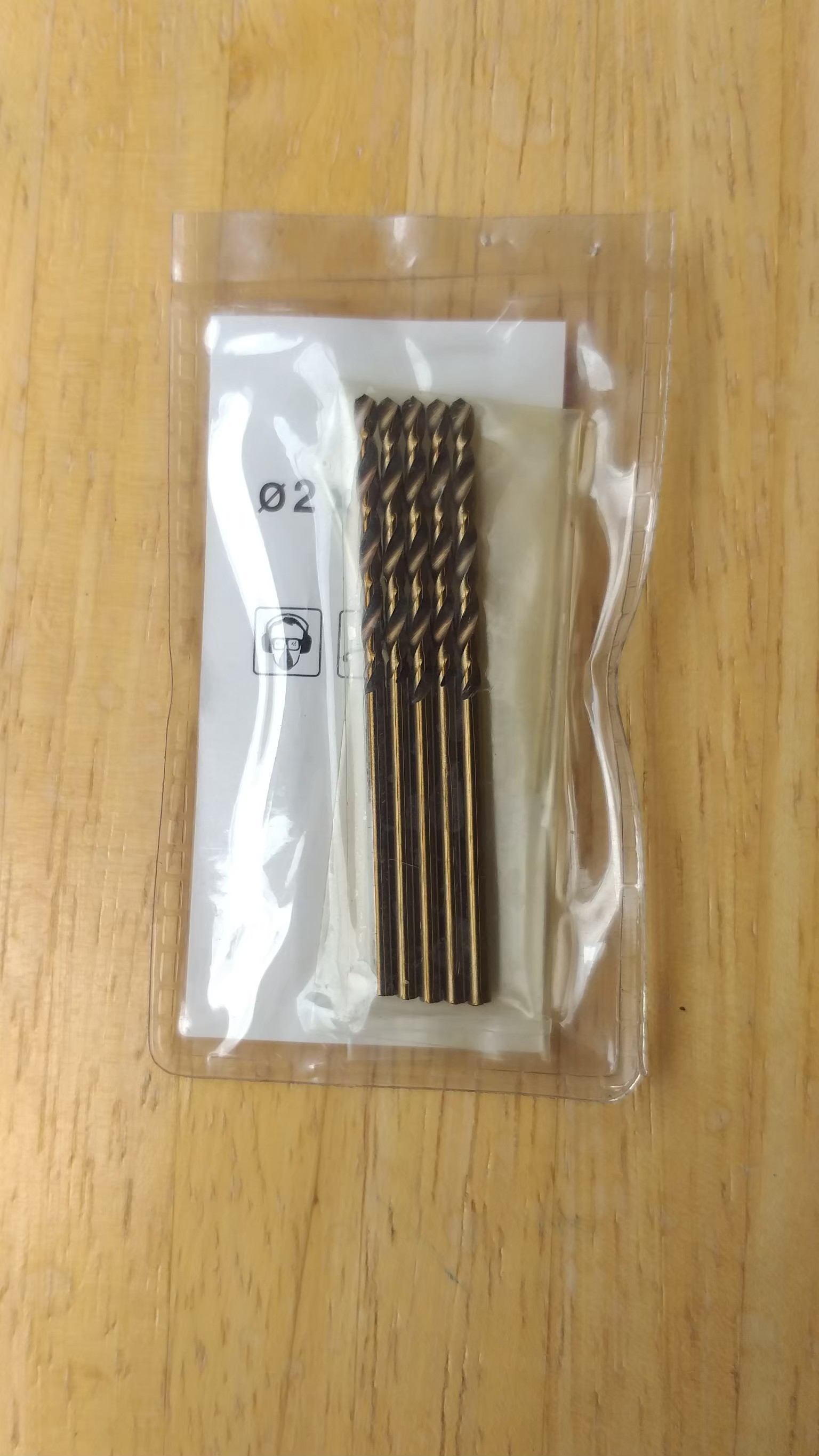 MAKITA : ดอกสว่านไฮสปีดโคบอลท์ เจาะเหล็ก 2mm. (5pcs/pack)