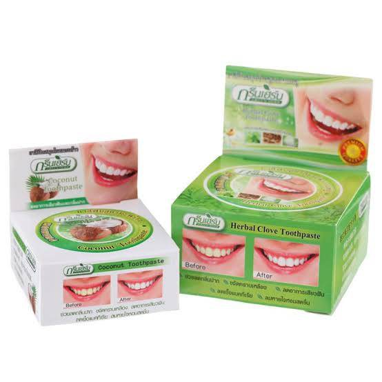 ยาสีฟัน สมุนไพร กรีนเฮิร์บ Green Herb Toothpaste