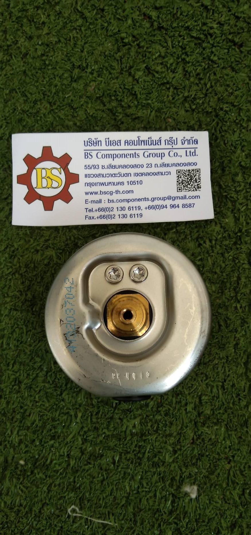 STAUFF : Pressure Gauge Panel mounting SPG-063-00060-01-P-B04, 0-60 bar G1/4"