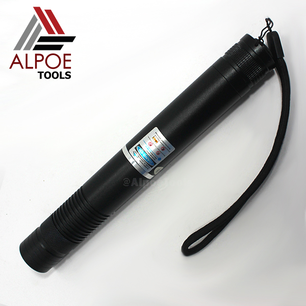 บลูเลเซอร์ กำลังไฟแรงสูง รุ่นใส่ถ่าน พร้อมอุปกรณ์ชาร์จ