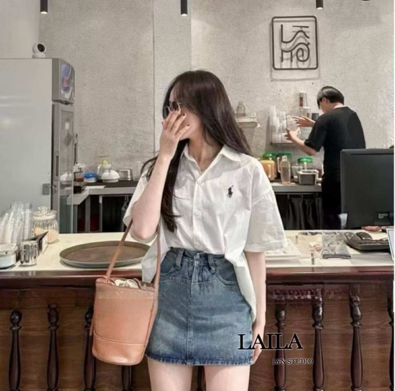 SETเสื้อ+กางเกง งานเชิ้ตแขนสั้นแต่งพับแขนงานทรงคอปก ทรงโอเวอร์ไซด์ งานผ้าคอตตอลเวียดนาม💯 แต่งปักน้องม้าโปโลที่อก ผ้าสวยมากค่าาา มาพร้อมงานกระโปรงยีนส์ทรงสั้น ทรงสวย ผ้าเป๊ะ ลุคนี้เรียบง่าย แต่แอบผู้ดีเบาๆ ลงตัวสุดๆ #byLaila #เสื้อเชิ้ตแขนสั้น #ชุด