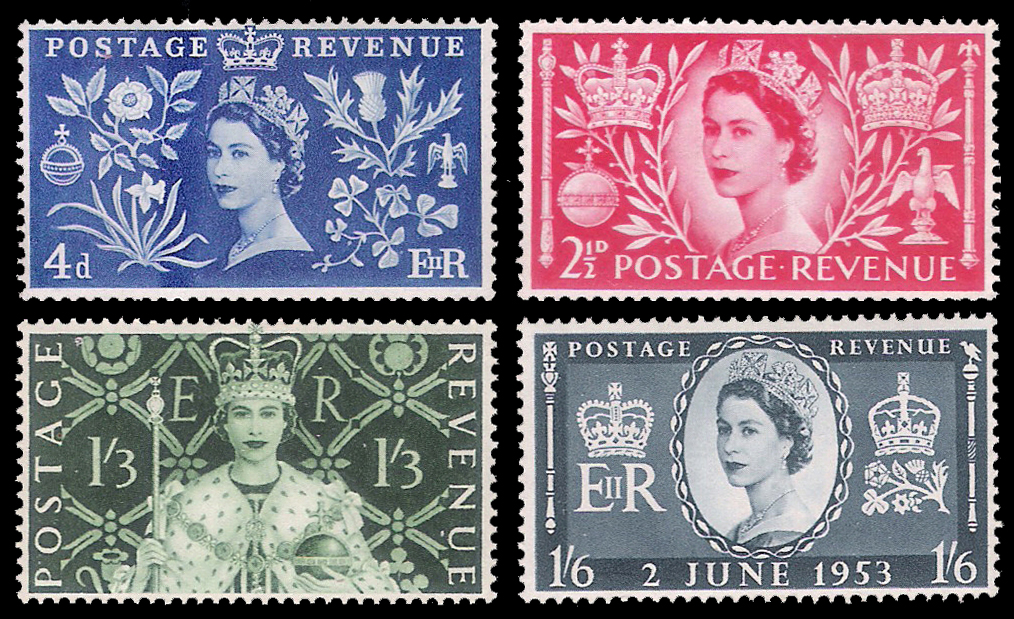 1955 GB QEII CV $16.40