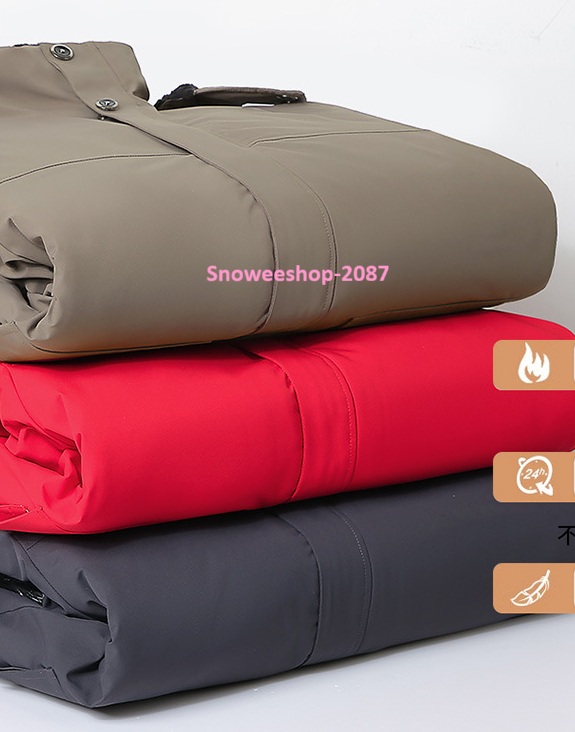 เสื้อโค้ทบุผ้าซูเปอร์หนา กันหนาวได้ถึง -30°C ไซส์ใหญ่พิเศษ L-10XL อกใหญ่สุดถึง 68 นิ้ว หนาวแค่ไหนก็ไม่ต้องทนหนาว ทรงโอเวอร์ไซ ไม่ตัน! ไม่พอง! ใส่แล้วดูเพรียว ใส่ได้ทั้งผู้ชายและผู้หญิง กันน้ำ กันลม กันหิมะ อุ่นแบบนุ่มฟูสบายตัว ไม่หนักตัว มีให้เลือกถึง 7 ส