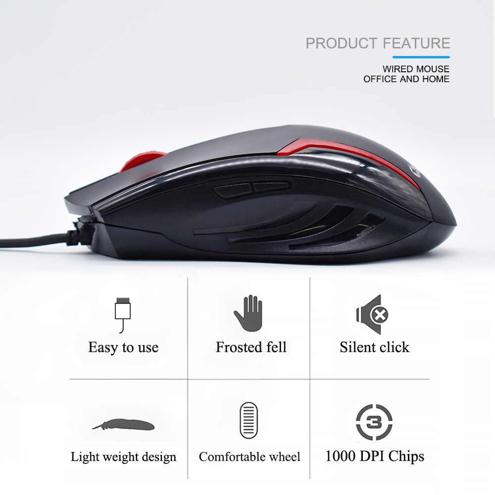 OP-187 OKER OPTICAL MOUSE USB 1000DPI MO-OK-OU-187XX