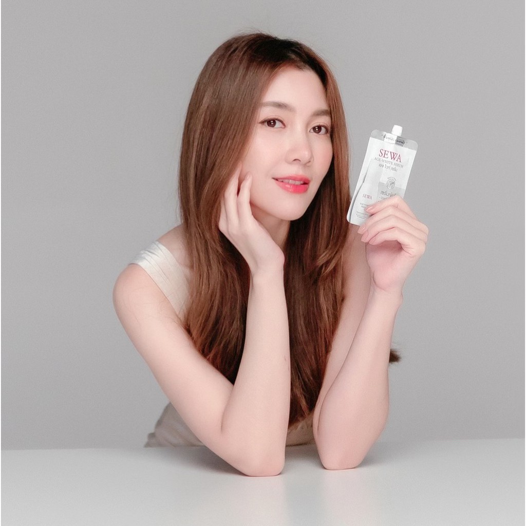 (ยกกล่อง 6 ซอง) Sewa Insam Essence เซวาน้ำโสม/Sewa Age-White Serum เซวาเซรั่ม/Sewa Rose Whiteningเซวาเดย์ครีม