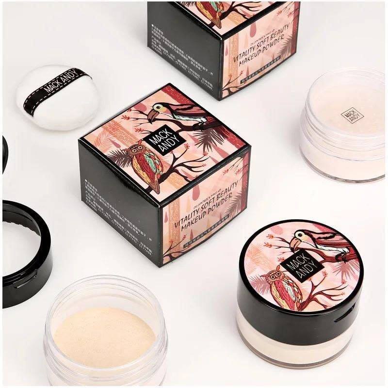Mack Andy vitality soft beauty makeup powder 15g