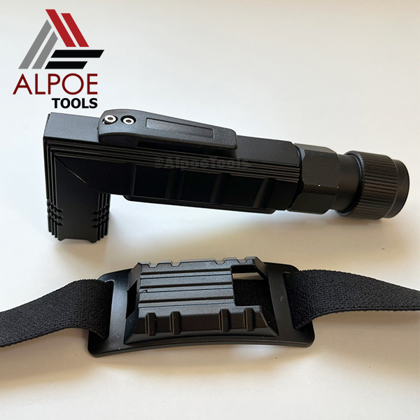 ไฟฉาย Supfire แรงสูง ปรับคองอได้ มีไฟข้าง ไฟสองสี (ขาว+แดง) รุ่น G19