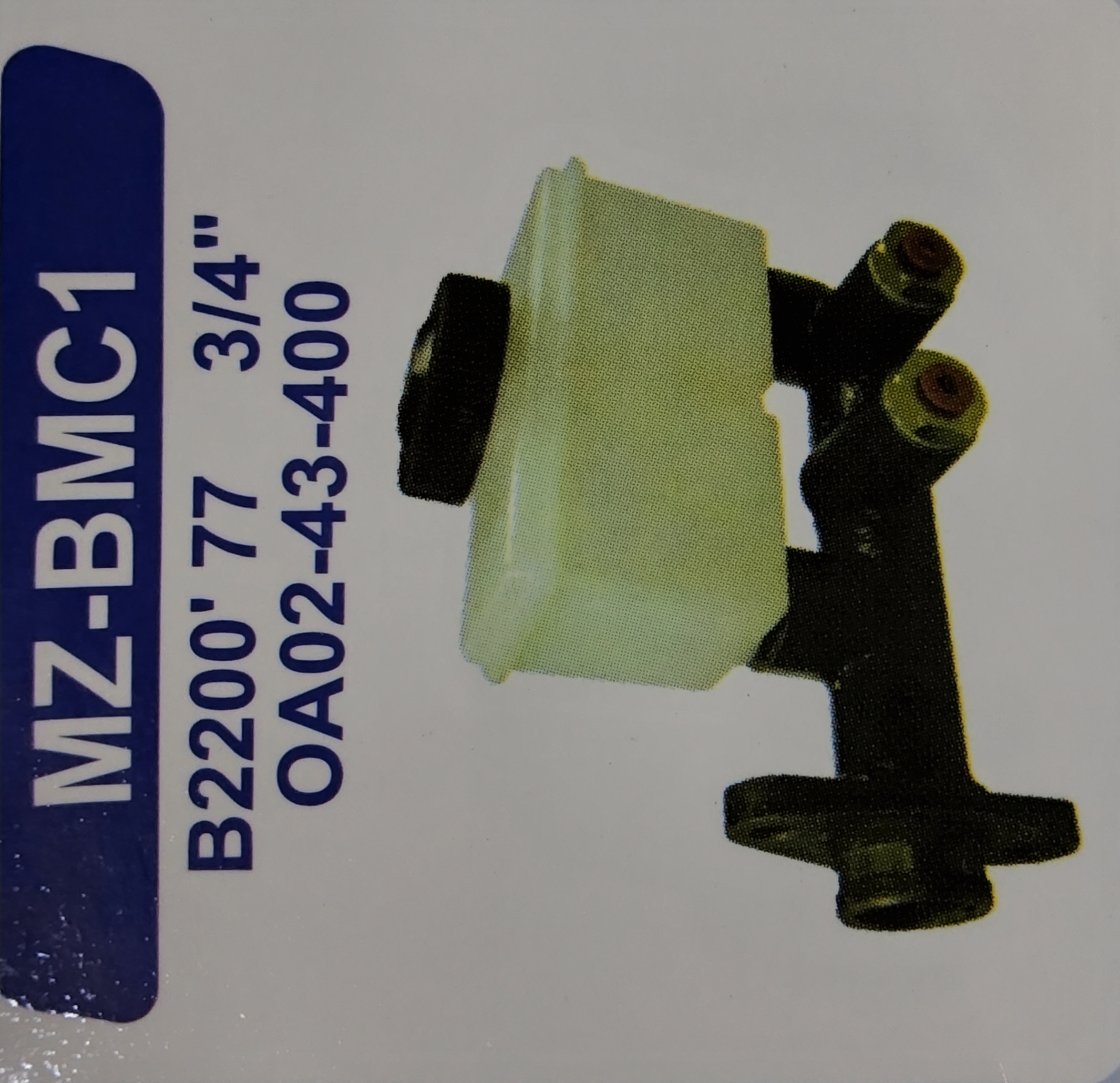 แม่ปั้นเบรค มาสด้า MAZDA B 2200'77 3/4" [ 0A02--43-400A ]