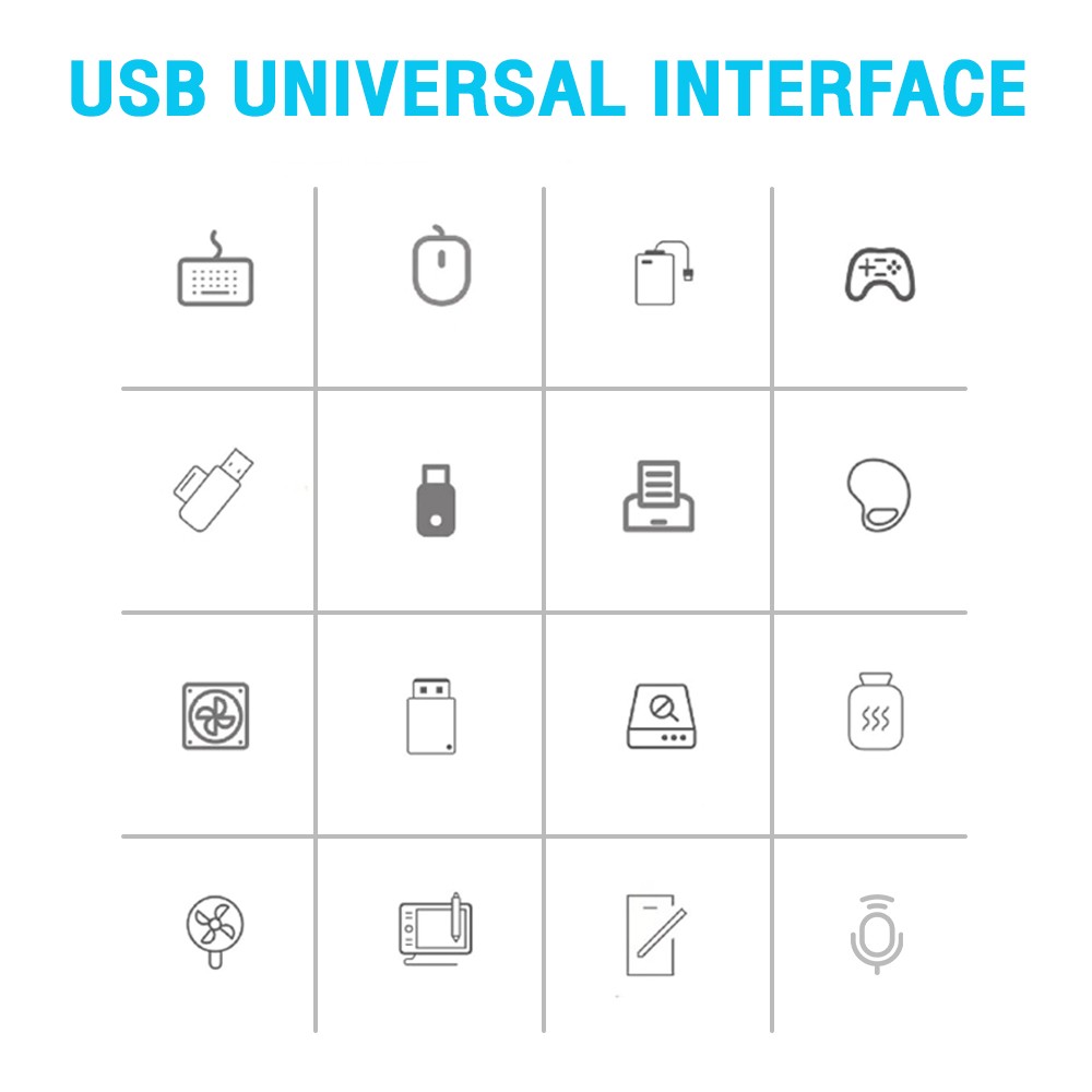 H-348 OKER USB 3.0+TYPE-C 7in2 HUB +7 PORTS HB-7P-OK-H348G