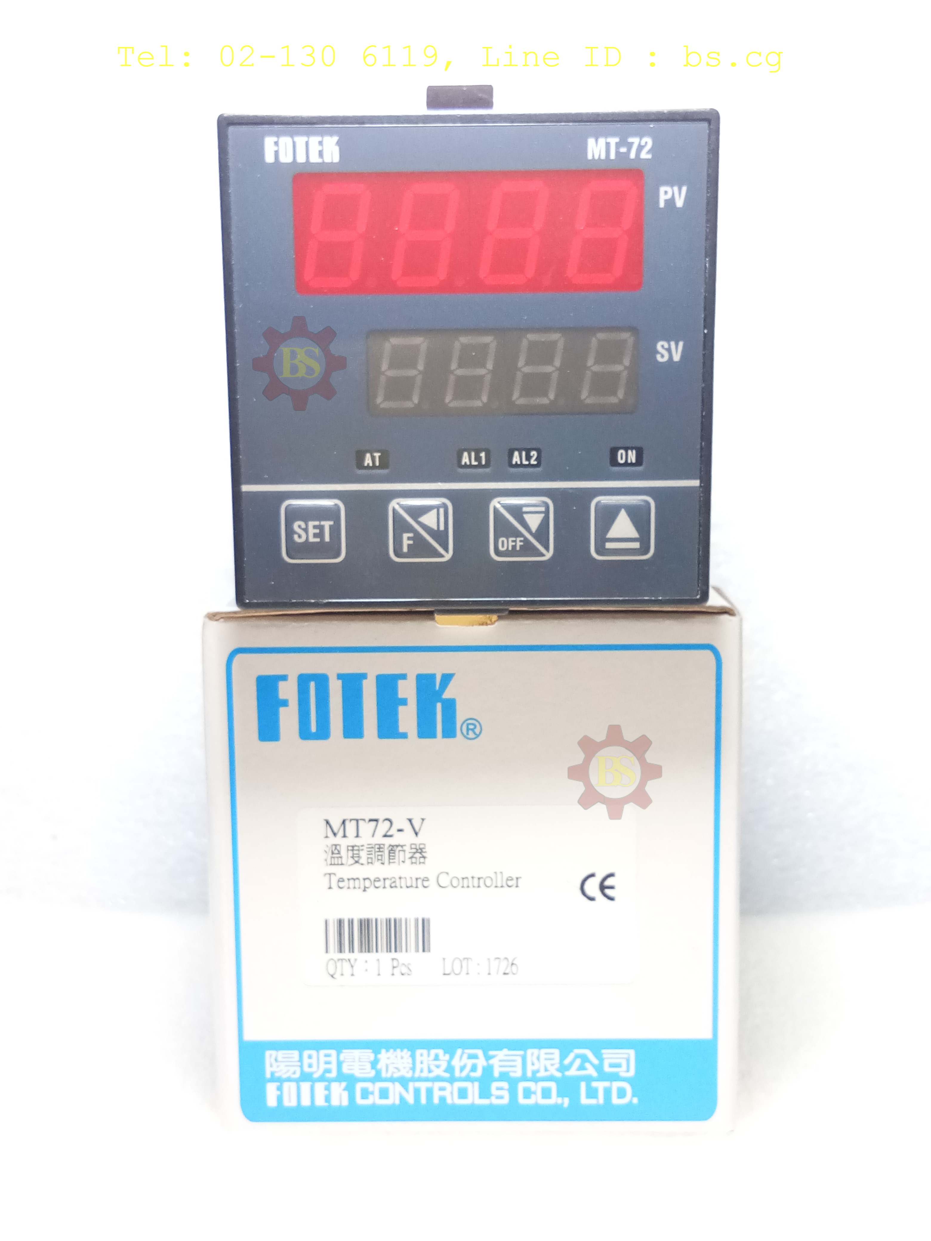 FOTEK : Temperature Controller MT72-V
