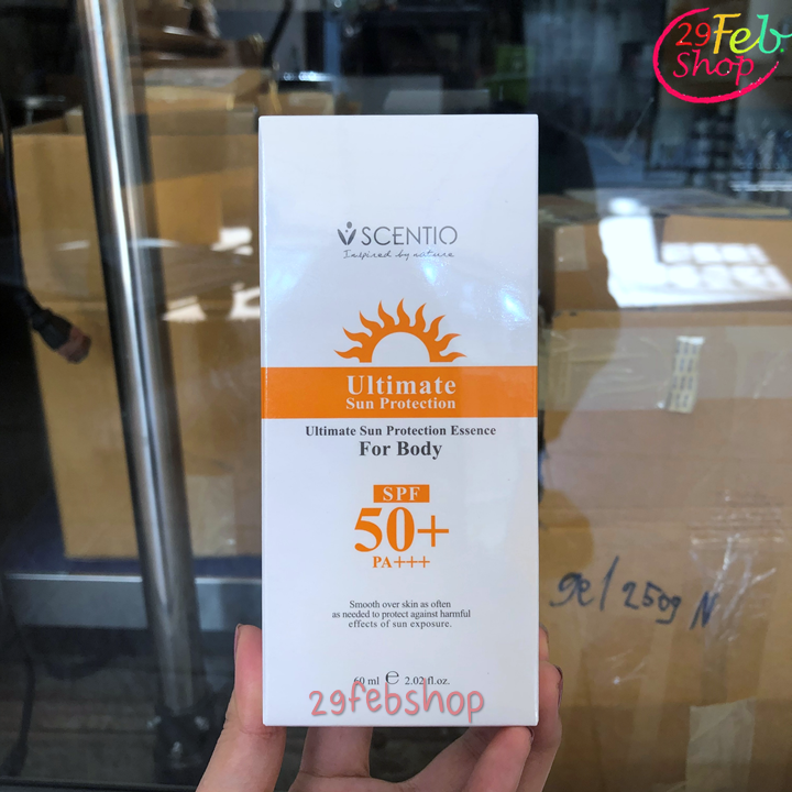 Scentio Ultimate Protection Sun For Body 60ml ครีมกันแดดตัว