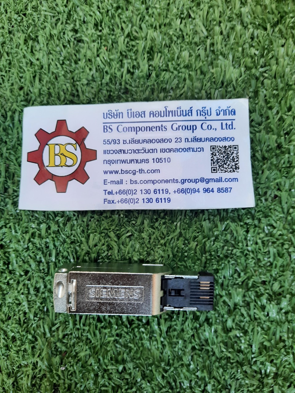 SIEMENS : 6GK1901-1BB10-2AB0 Industrial Ethernet FastConnect RJ45 plug 180 2x 2, RJ45 plug-in connector (10/100 Mbit/s) with rugged metal enclosure and FC connection system, for IE FC Cable 2x 2; 180° cable outlet 1 pack = 10 units