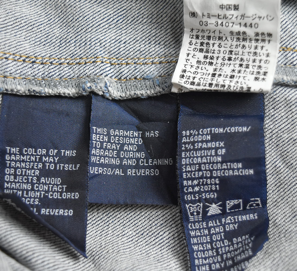 TOMMY JEANS®แท้ อก 30 เสื้อแจ็คเก็ตยีนส์หญิง ทอมมี่ ยีนส์ สียีนส์ เสื้อแขนยาว เนื้อผ้าดี