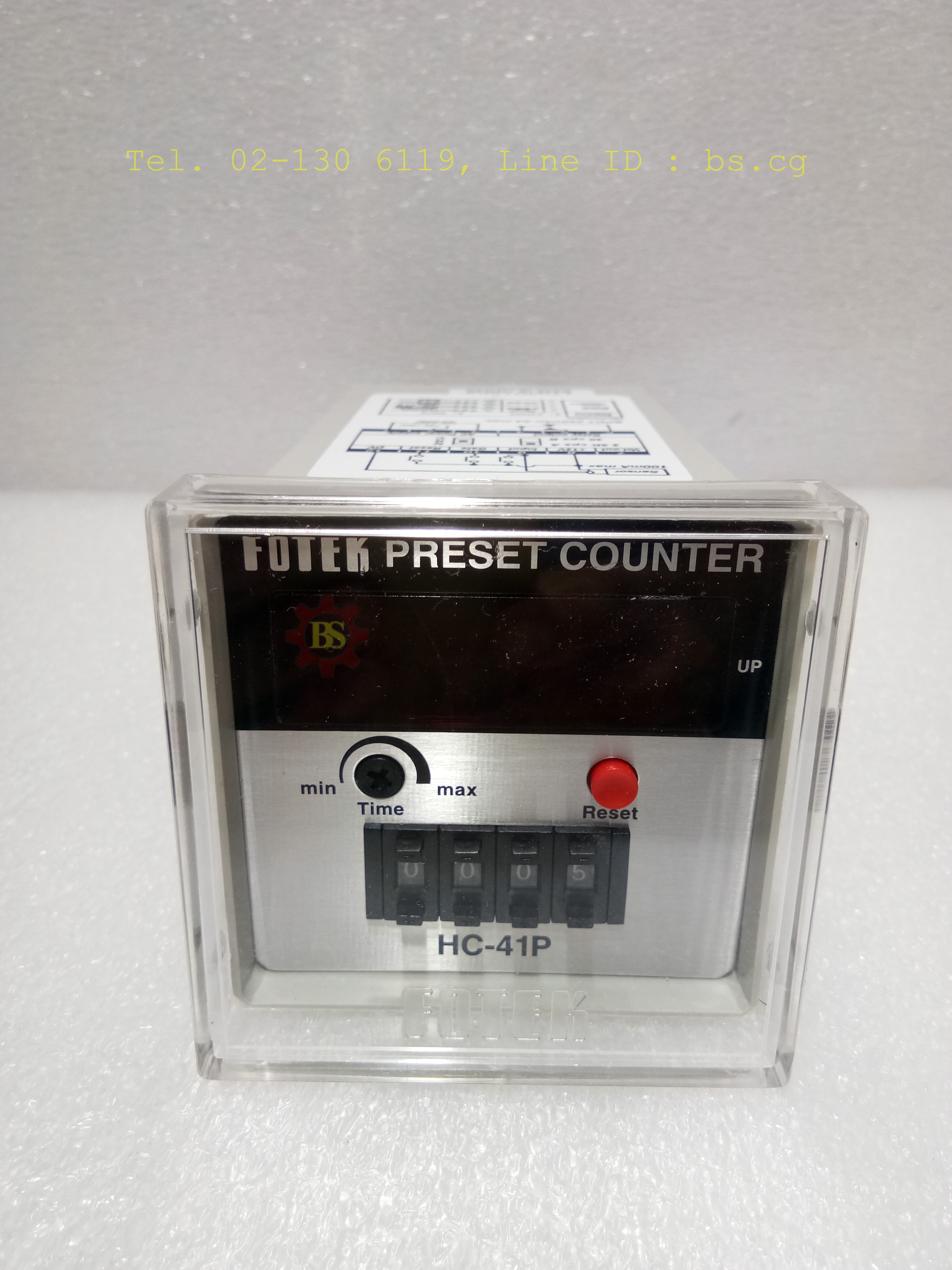 FOTEK: Preset counter HC-41P
