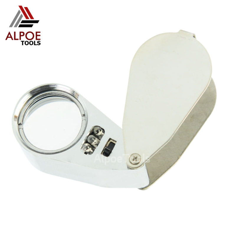 เลนท์ขยายพับได้ งานโลหะ ไฟ 2 สี รหัส No.9890