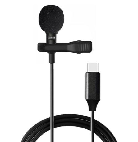 JH-042 USB TYPE C Lavalier Microphone High Quality MI-LV-TC-JH042