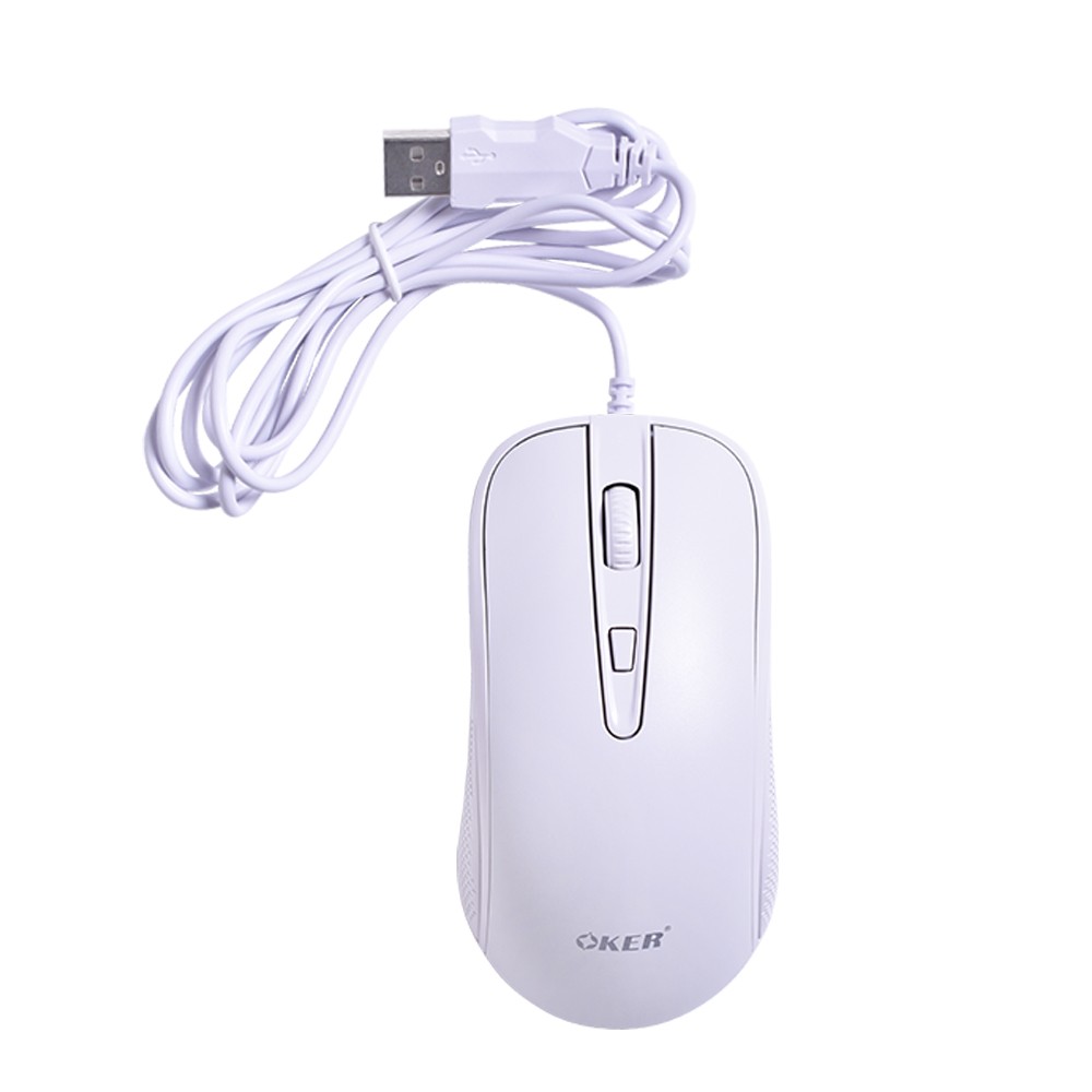 M218 OKER MOUSE USB LED 2400DPI MO-OK-OU-218BK