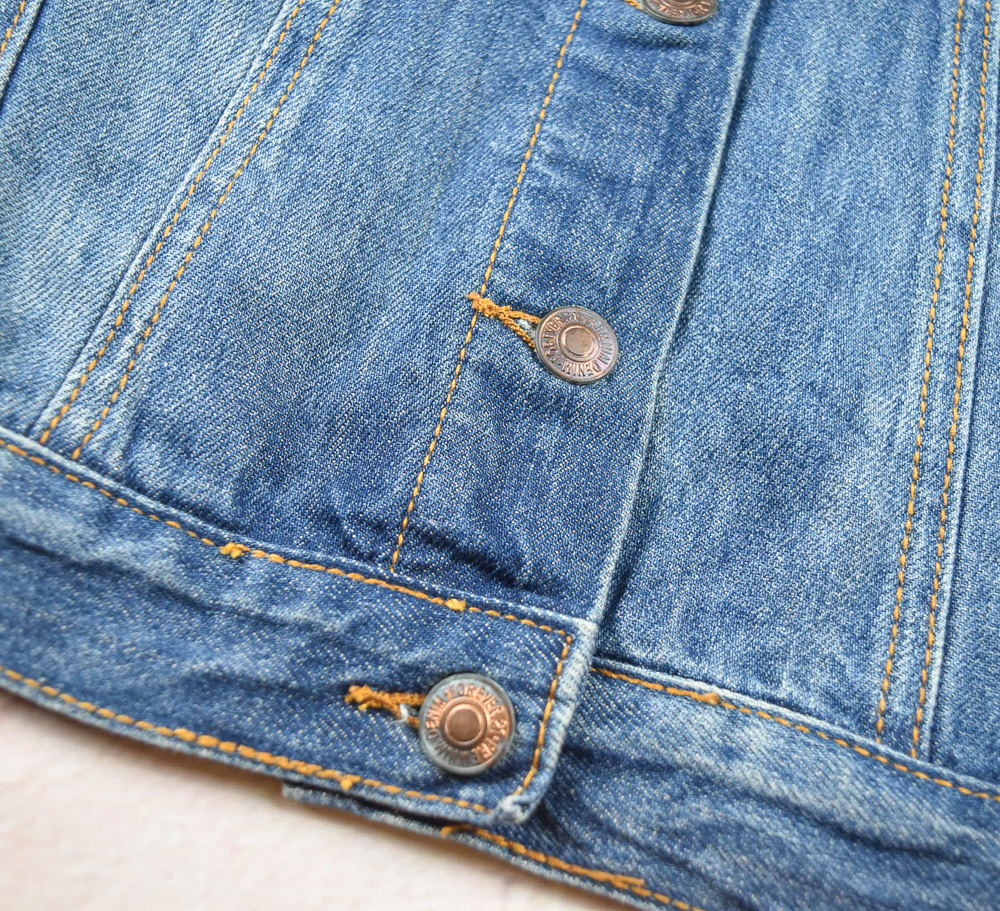 FOREVER21®แท้ อก 40 เสื้อแจ็คเก็ตยีนส์ผู้ชาย ฟอร์เอเวอร์21 สียีนส์ เสื้อแขนยาว เนื้อผ้าดี