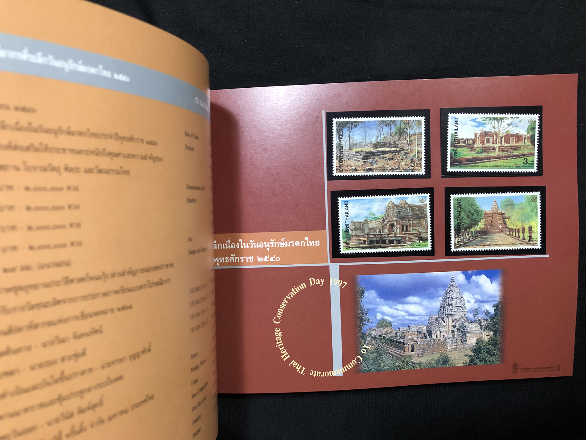 สมุดตราไปรษณียากรไทยประจำปี 2540