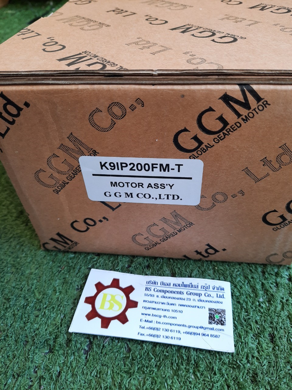 GGM : INDUCTION MOTOR MODEL : K9IP200FM-T