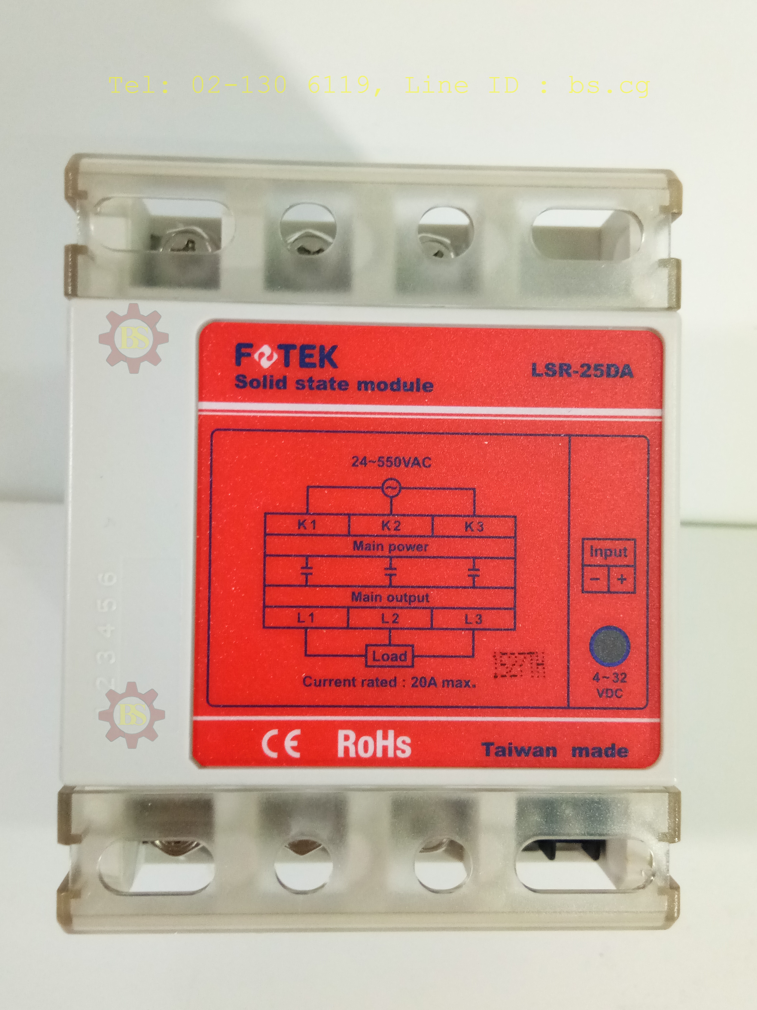 FOTEK : Solid State Module Power Reguiator LSR-25DA