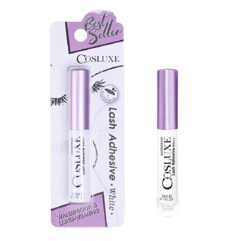 Cosluxe กาวติดขนตาปลอม 5 มล. Made in Korea ดูเป็น ธรรมชาติ สำหรับ ต่อขนตา