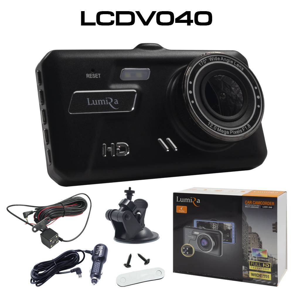 LUMIRA CAR DVR กล้องติดรถยนต์ LCDV-040 SKU-03180