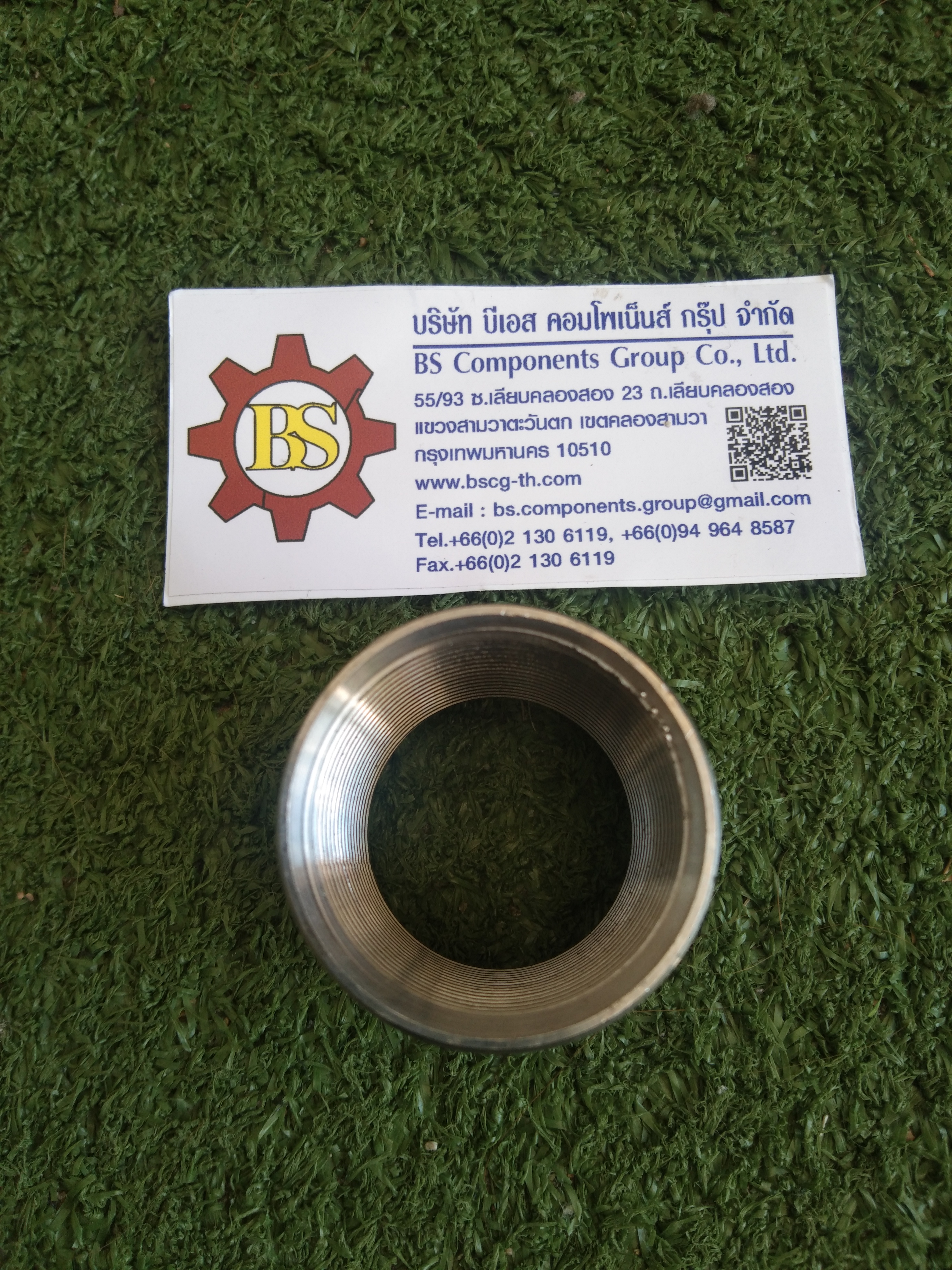 Couping ต่อตรงเกลียวใน SUS304 1"