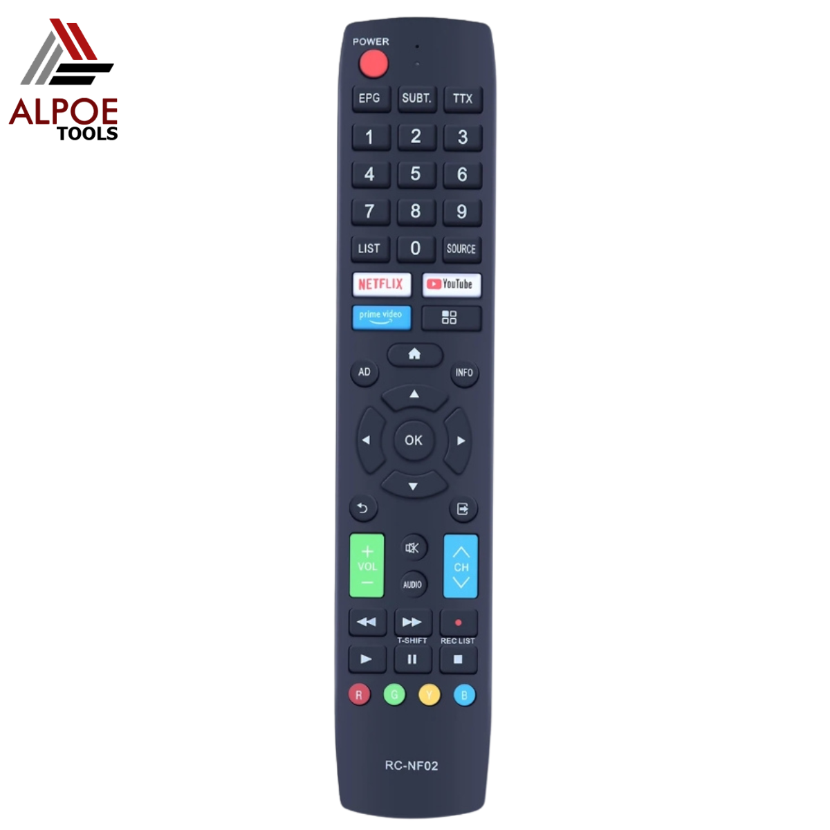 รีโมททีวี Aconatic รหัส RC-NF02 สำหรับ Smart TV Series 534
