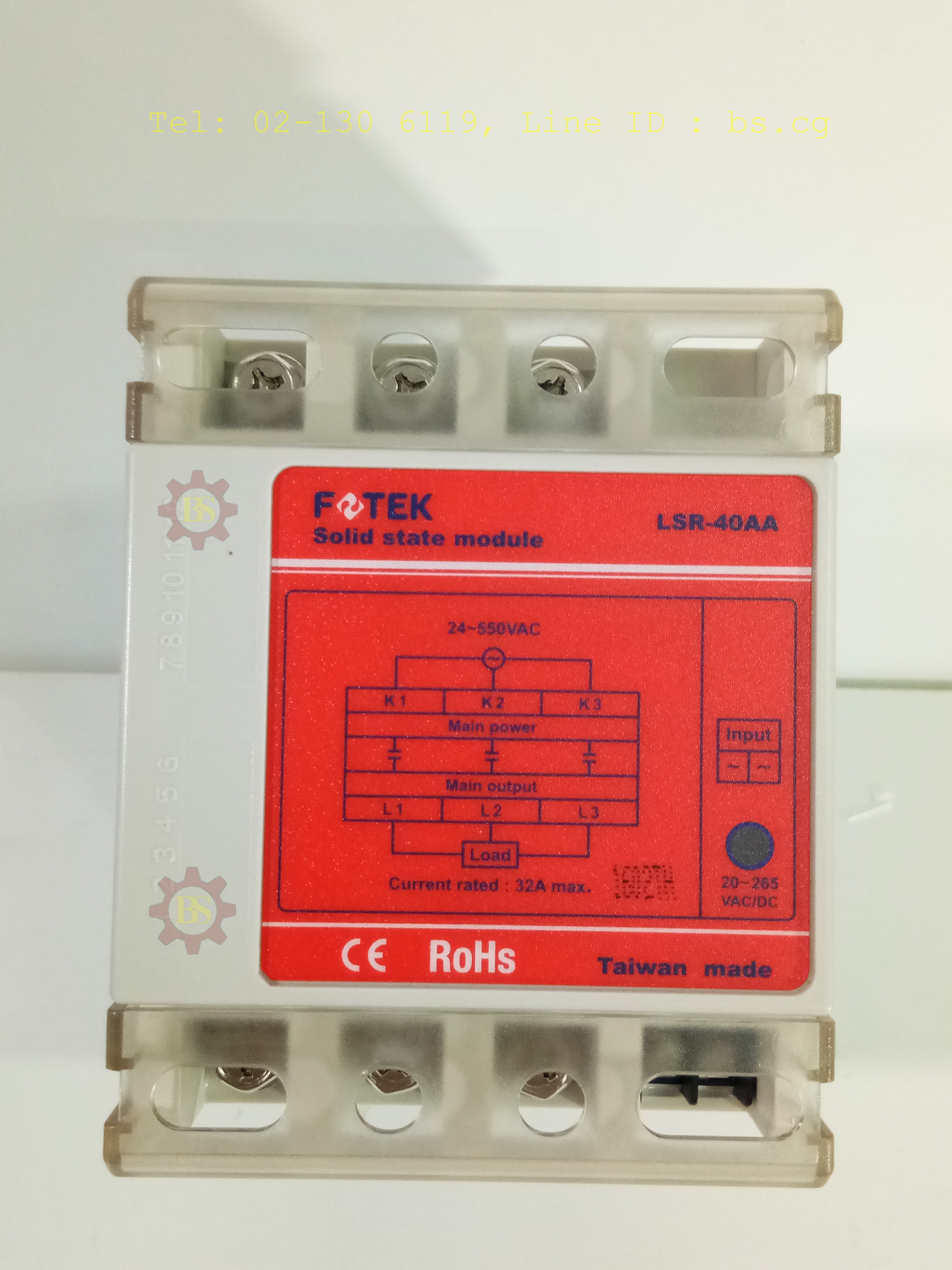 FOTEK : Solid State Module Power Reguiator LSR-40AA