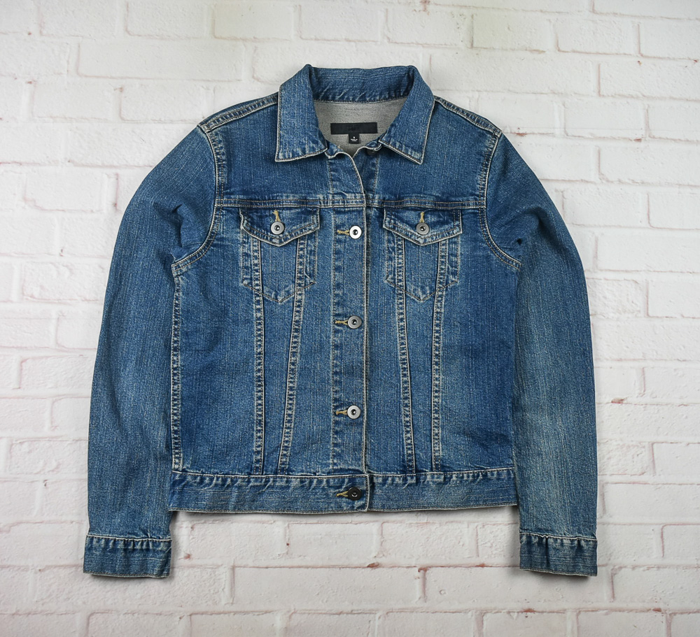 UNIQLO®แท้ อก 33 เสื้อแจ็คเก็ตยีนส์ผู้หญิง ยูนิโคล่ สียีนส์ เสื้อแขนยาว เนื้อผ้าดี