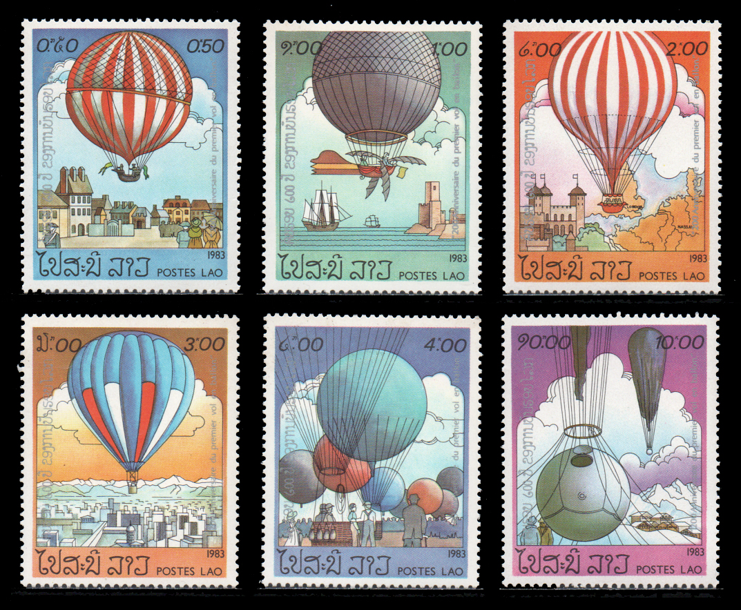 1983 The 200th Anniversary of Manned Flight - Balloons