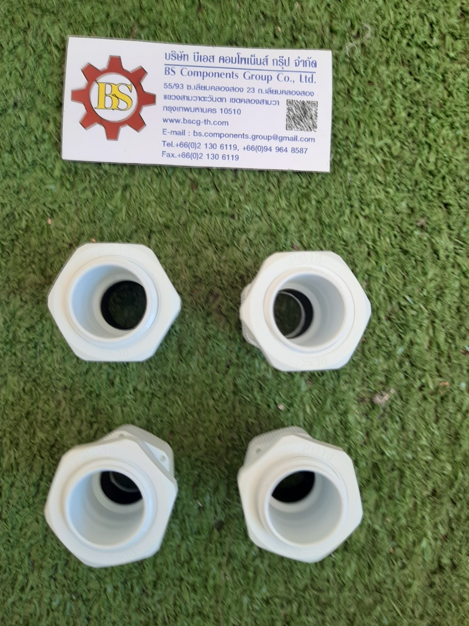 SHINOHAWA : Cable grand ไนล่อน สีเทา IP68 PG16