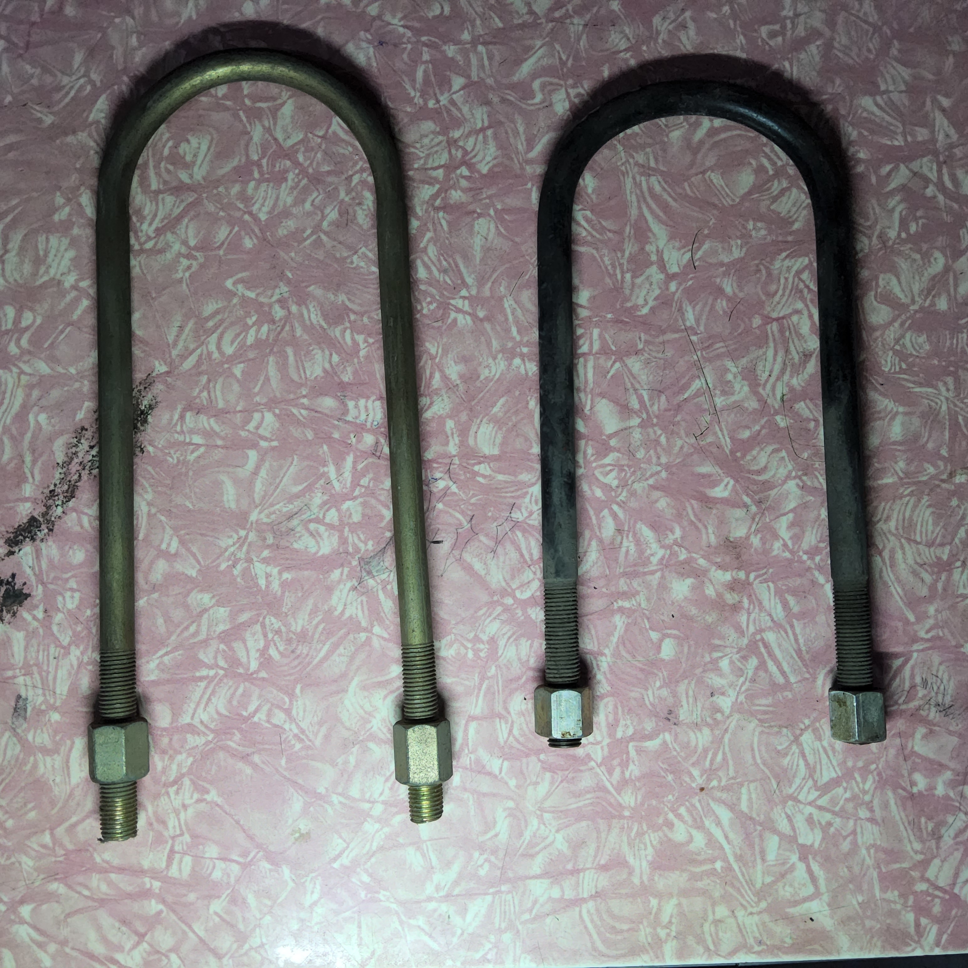 สาแหลกแหนบ หน้า - หลัง แลนด์โรเวอร์ (Land Rover) JEEP ขนาด 3/8 " ( 10 มม ) กว้าง 3 1/8 " ( 78 - 80 ) มม ) ยาว 9 "