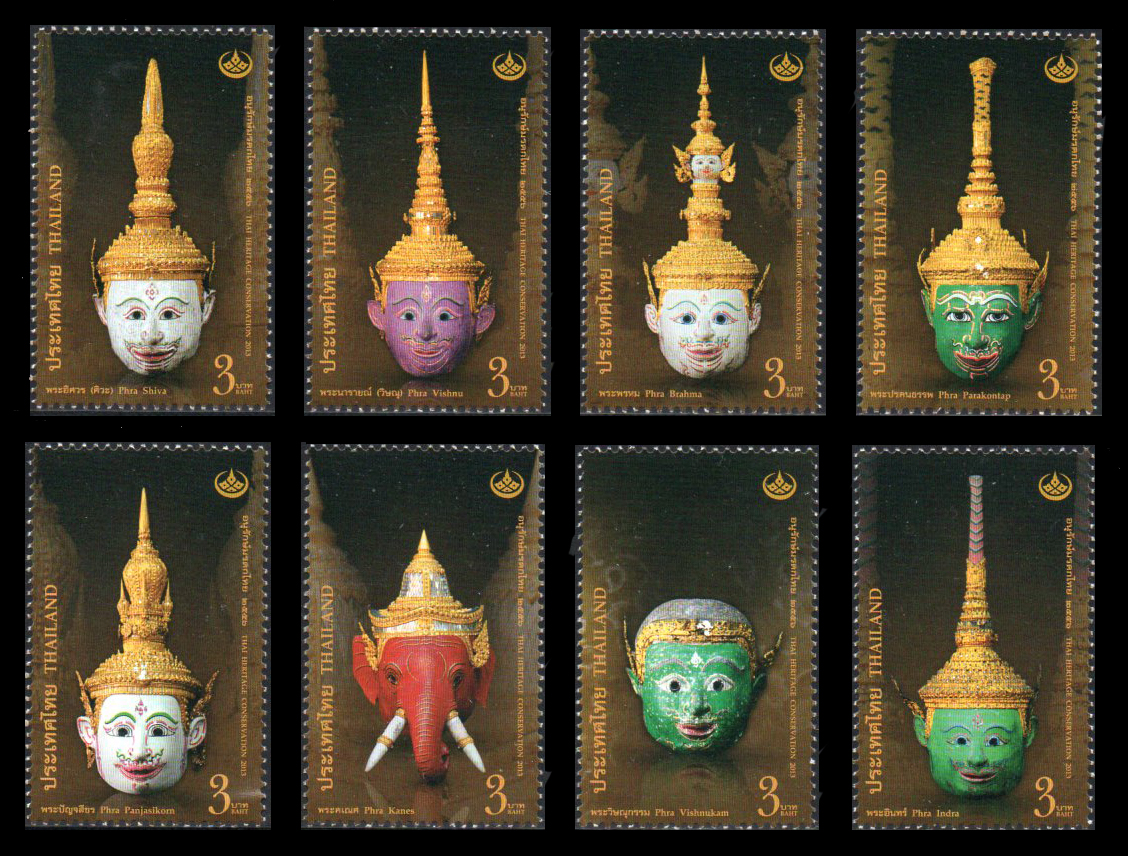 แสตมป์วันอนุรักษ์มรดกไทย 2556