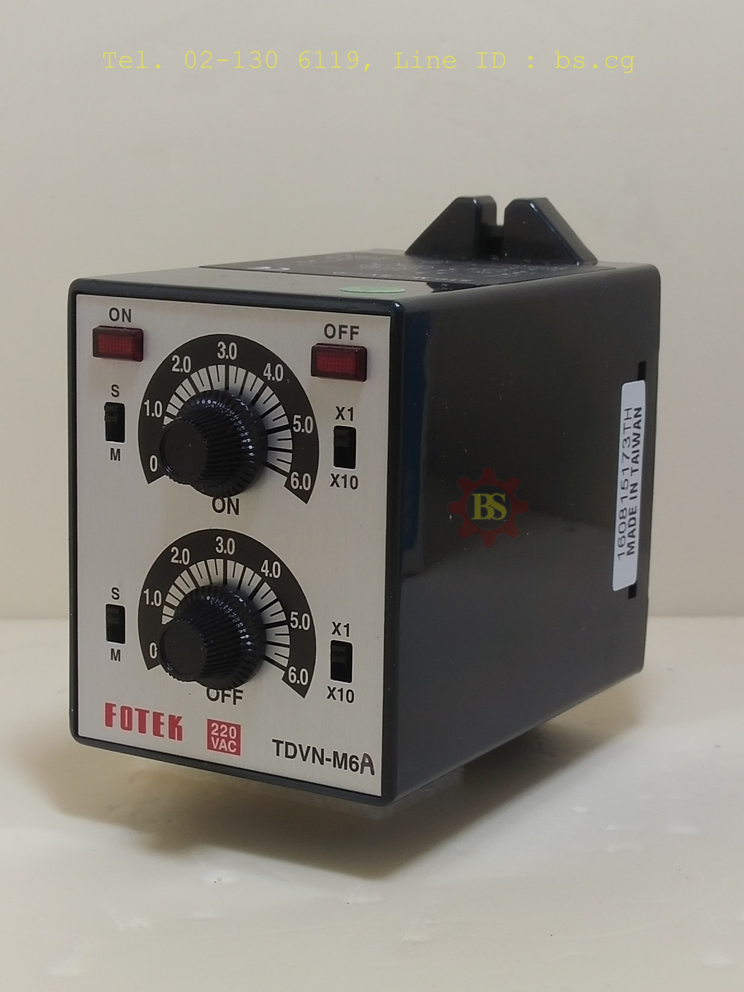 FOTEK: Timer TDVN-M6-2RA-220V
