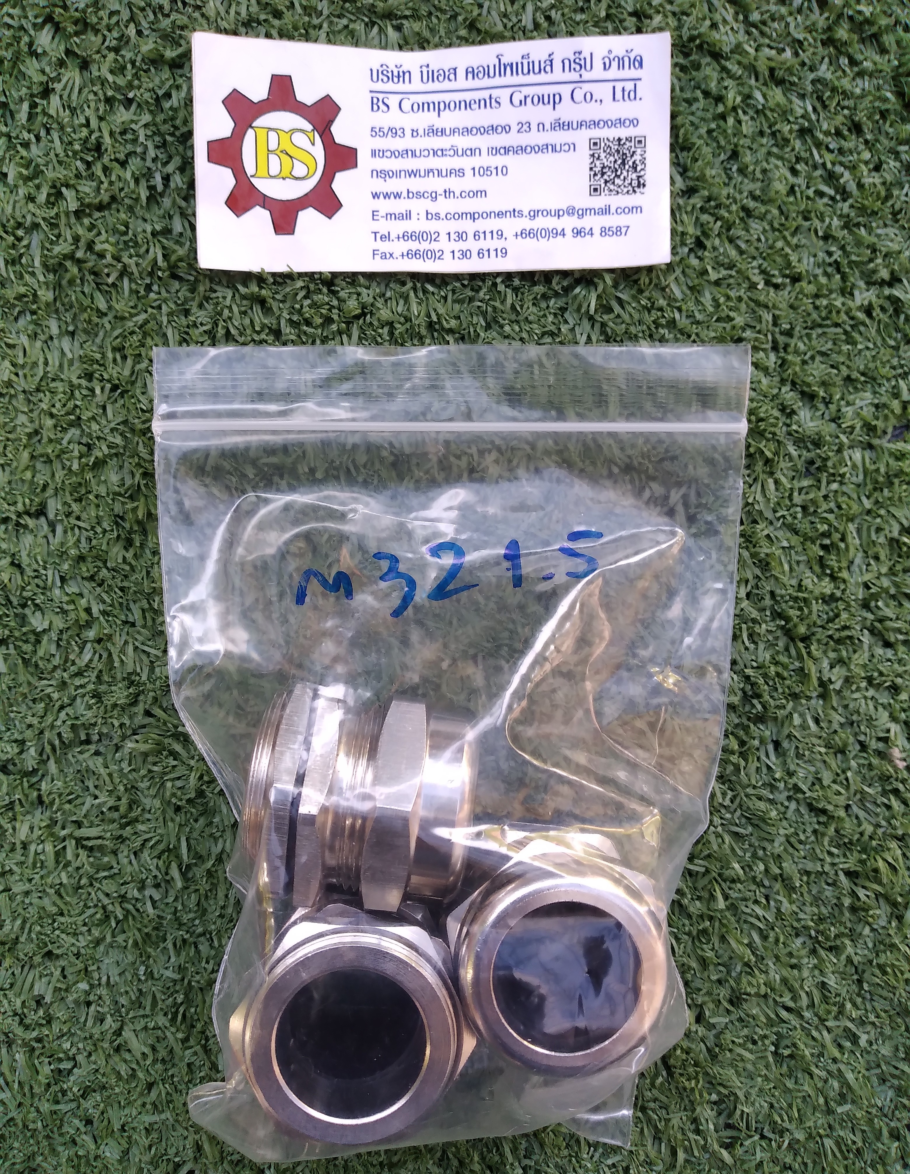 SHINOHAWA : เคเบิ้ลแกลนสแตนเลส M32x1.5 IP68 15-22mm (PL359)