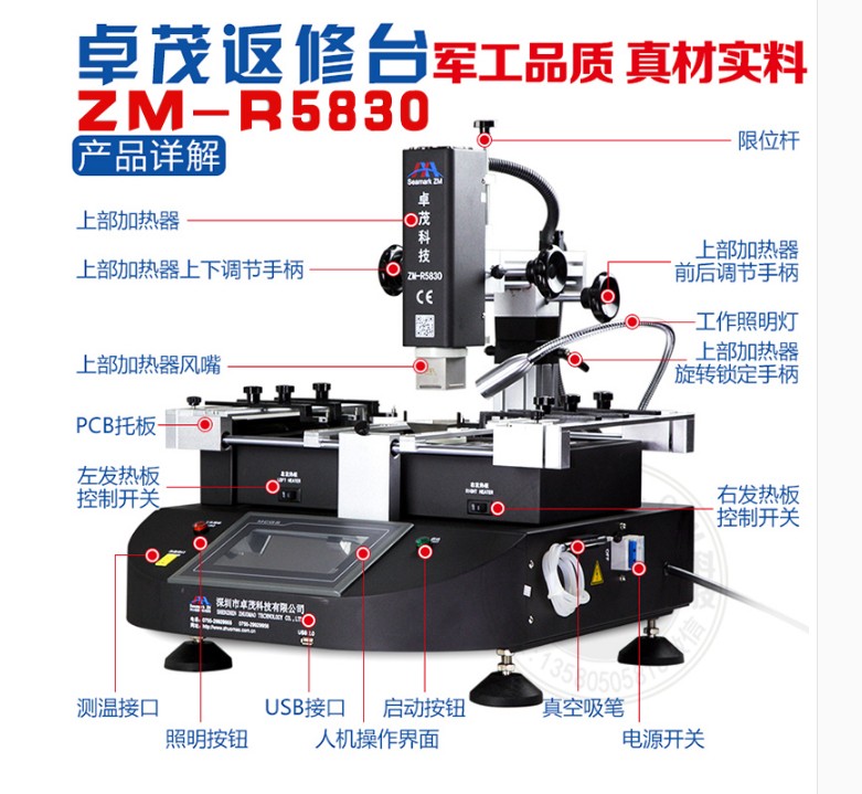 ZM-R5830 เครื่องยกชิปล่าสุดปี 2019