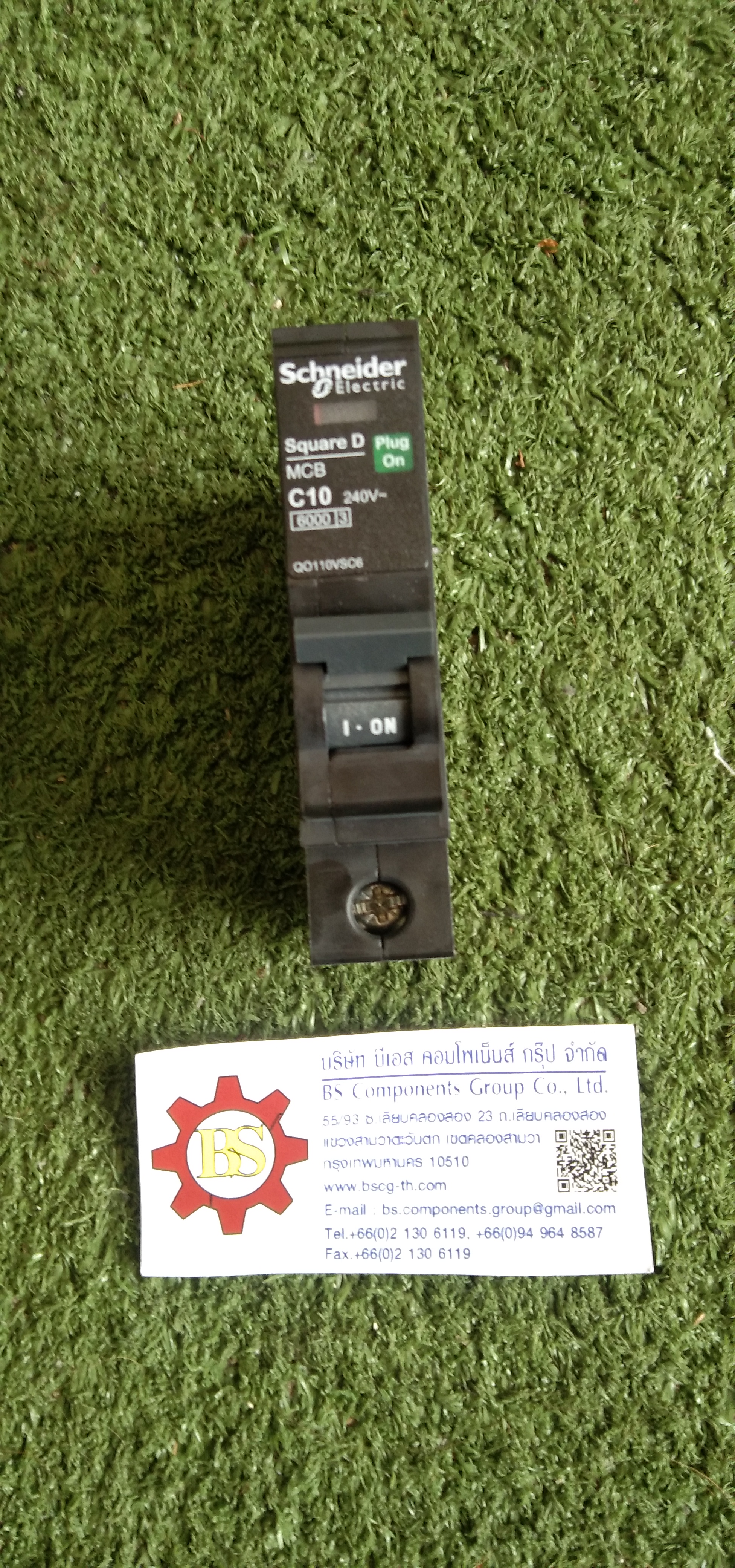 Schneider : QO110VSC6T ลูกย่อยชนิด 1P 10A 6kA