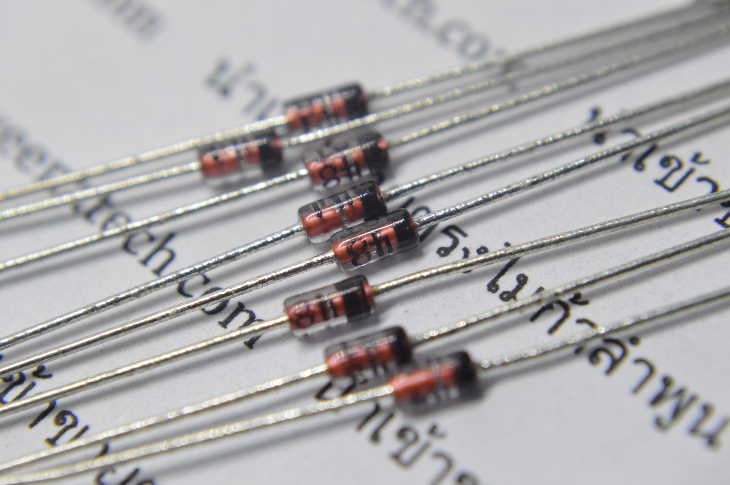 1N4148 IN4148 ซีเนอร์ไดโอด rectifier DO-35