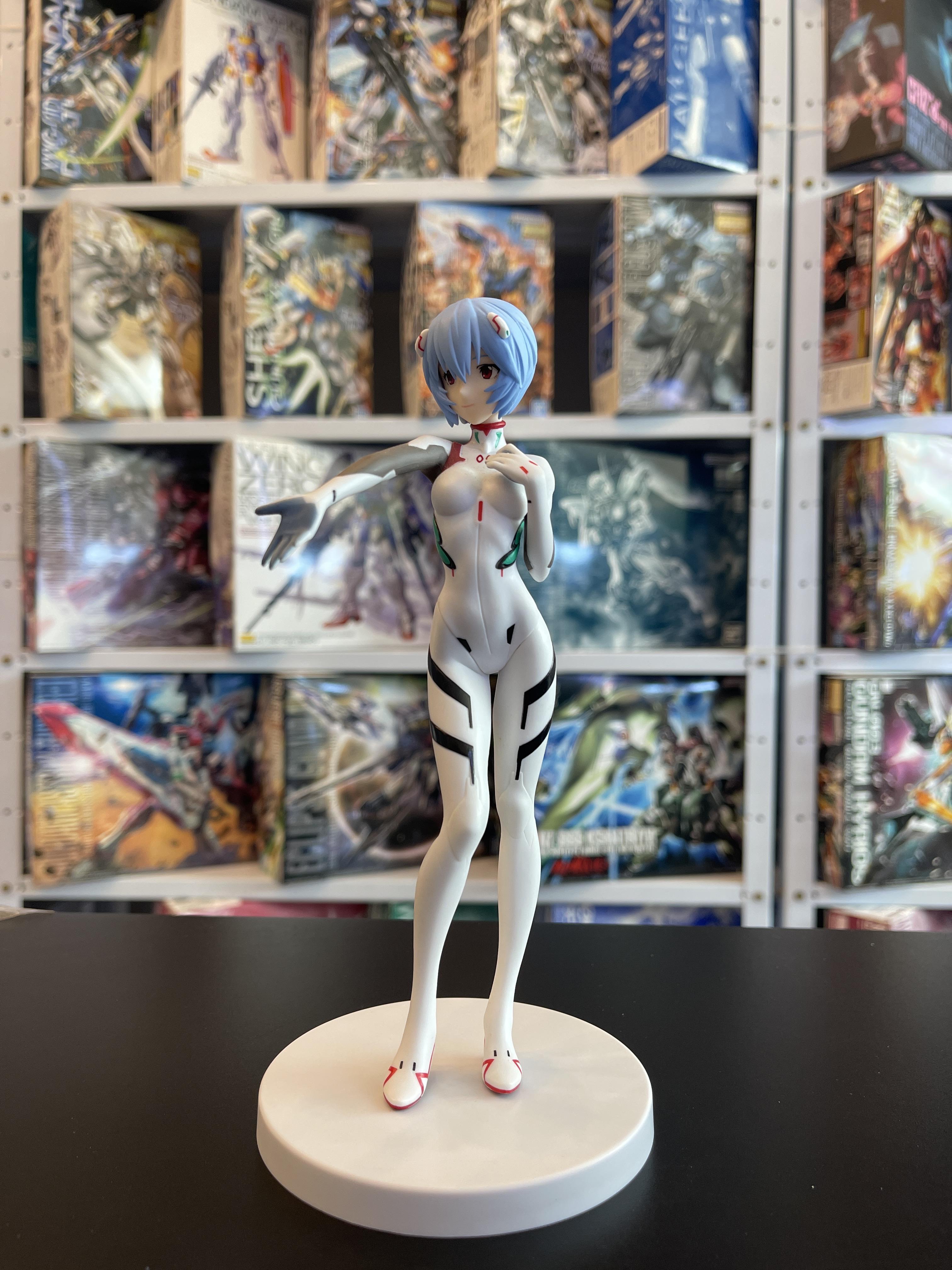 Evangelion 3.0+1.0 Thrice Upon a Time SPM figure - Rei Ayanami Momentary White No BOX สินค้ามือสอง