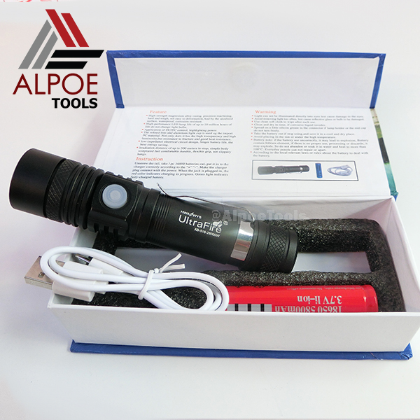 ไฟฉายแรงสูง หลอด T6 รุ่น XB-518