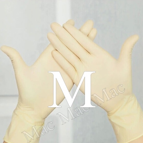 ถุงมือแพทย์ (ยางธรรมชาติ) 5 คู่ ขนาด M