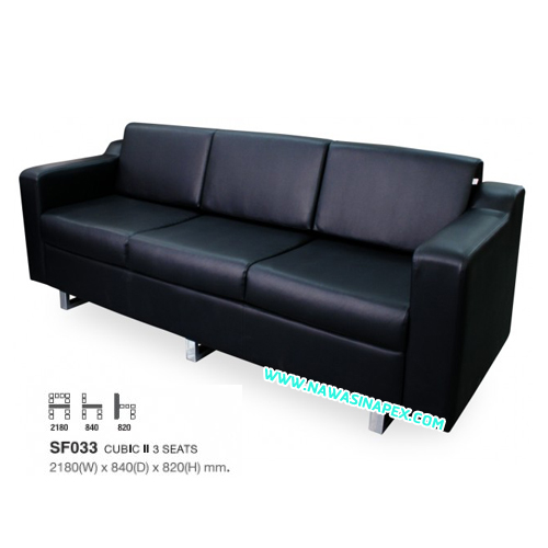 โซฟา 3 ที่นั่ง CUBIC II รุ่น SF033