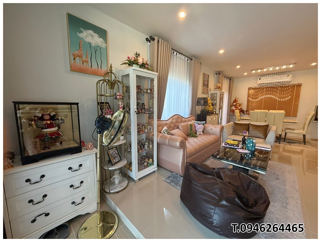 For Rent ให้เช่า คณาสิริ ราชพฤกษ์ 346 บ้านเดี่ยว 2 ชั้น สไตล์ Modern ตกแต่งสวย พร้อมเข้าอยู่ 4 ห้องนอน (Kanasiri Ratchapruek 346)