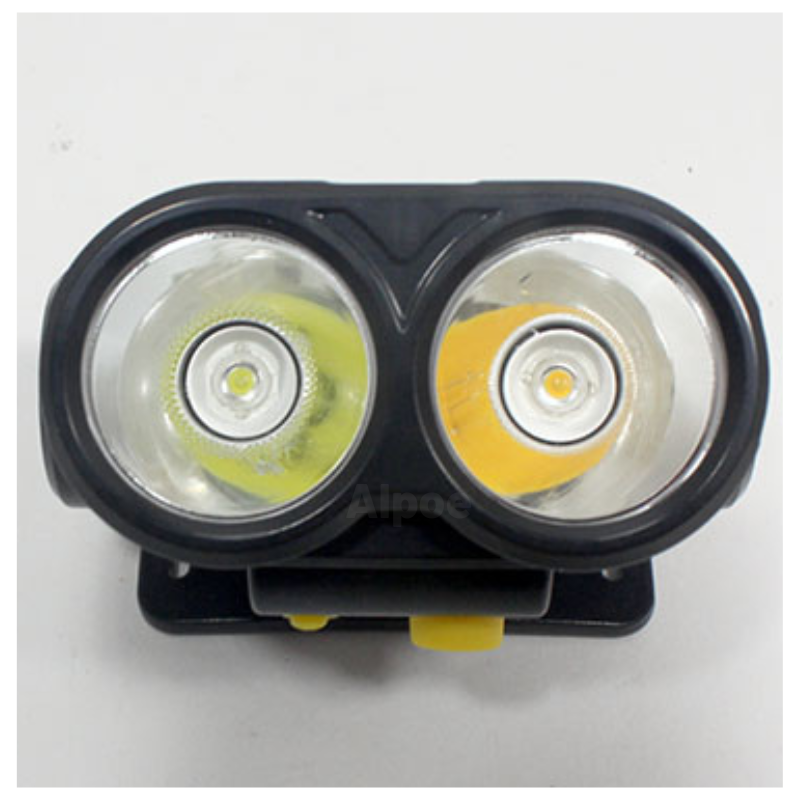 ไฟคาดหัว ไฟสองสี หลอด LED แบบชาร์จในตัว รุ่น HL-628