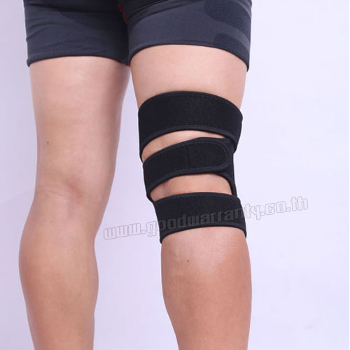 สายรัดเข่า ที่รัดเข่า สายรัดหัวเข่า เข็มขัดรัดเข่า แถบรัดเข่า สนับเข่า Full Size ที่รัดเข่า ช่วยพยุง ป้องกันอาการบาดเจ็บ SKU-01462