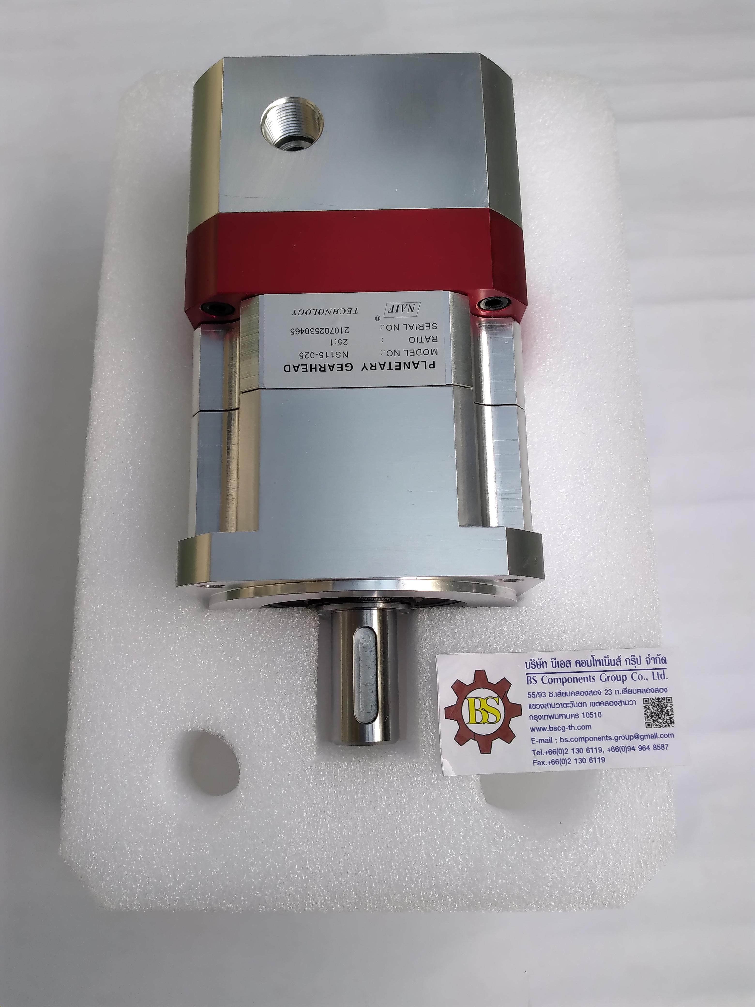 NAIF : PLANETARY GEARHEAD, MODEL No. NS115-025 RATIO 25:1